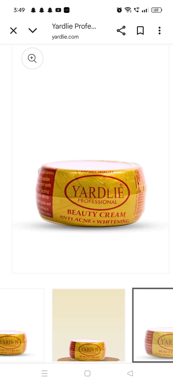 YARDLIE beauty cream - Image 3