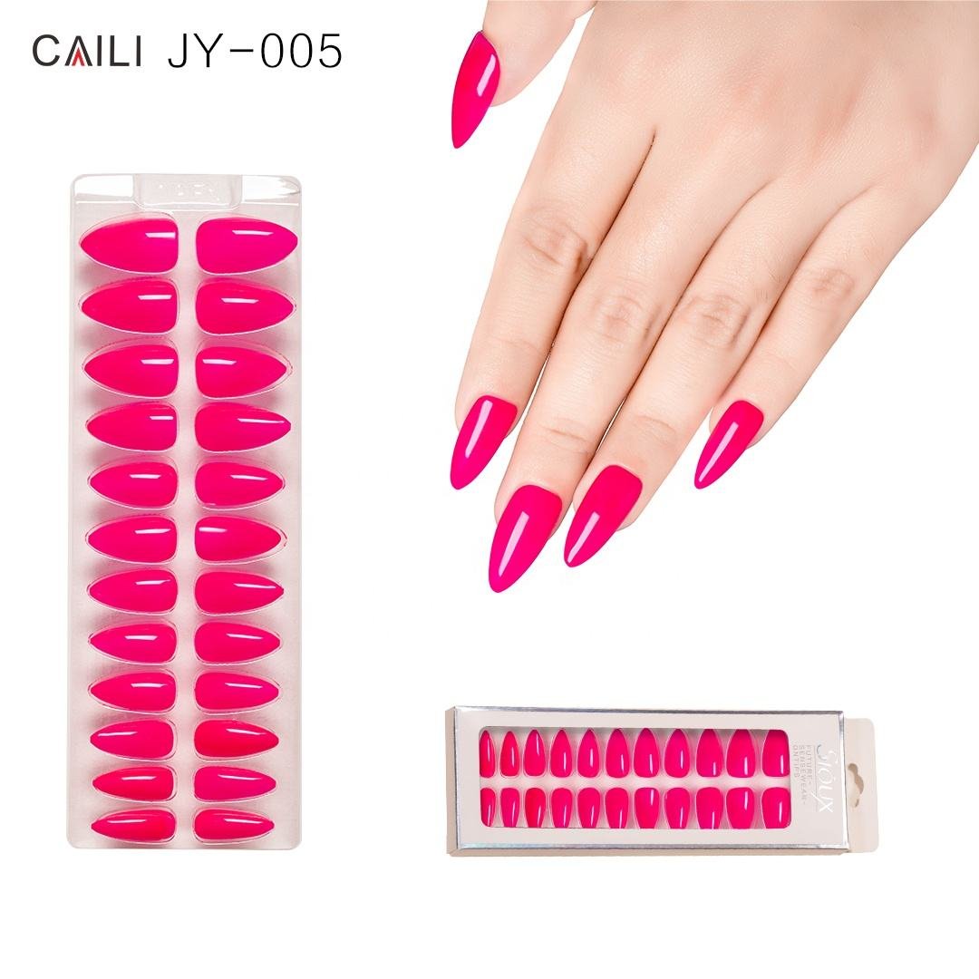 False Nails Art Short Artificial Finger Nails Press on Nails New Style Custom - Image 2