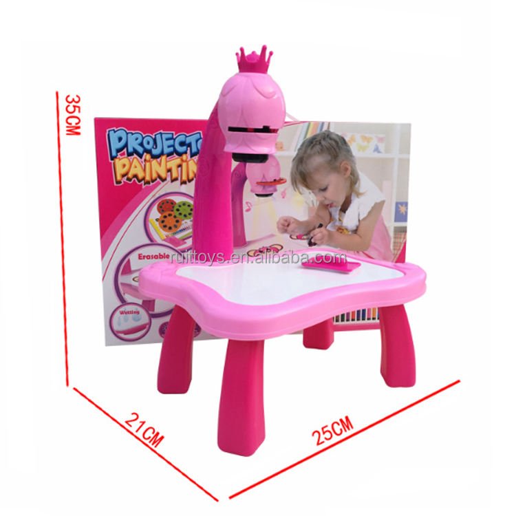 24 Patterns Creative Pictures Children's Drawing Board Projector Painting Set Kit for Kids - Image 2