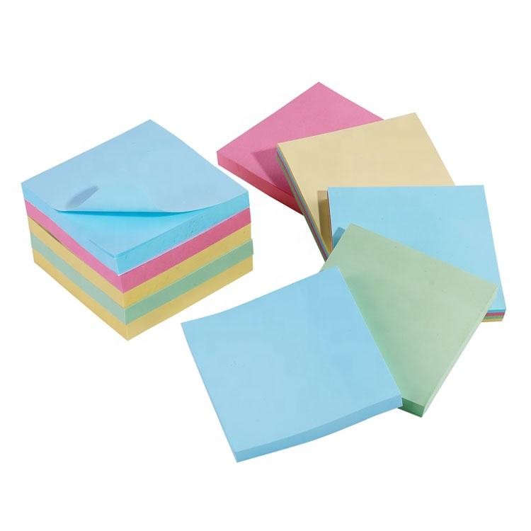 Cute Creative Fresh Color Folding Memo Pad Sticky Note Notepad for Hand Account - Image 3