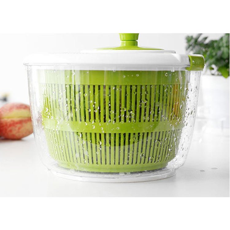 Home and Kitchen Utensils Manual Salad Spinner Kitchen Tools Fruit Vegetable Washer and Dryer Kitchen Accessories Salad Dryer - Image 2