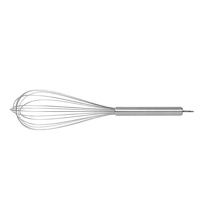 premium Collection 32 cm Manual Stainless Steel Egg Whisk for Whipping Baking or Cooking - Image 3