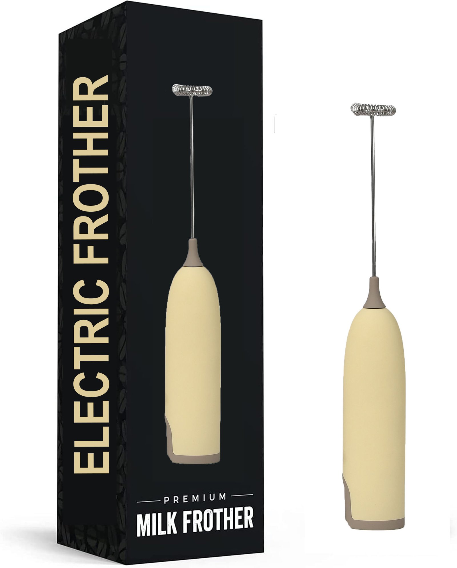 Drinks Frothing Electric Whisk Foamer Hand Electric Mixer Cappuccino Milk Frother Coffee Mixer Handheld - Image 5