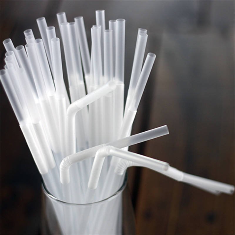 Bendable PP Straw Colorful Art Bend Coffee Boba Tea Food Grade Individually Wrapped Beverage Disposable PP Straw - Image 2