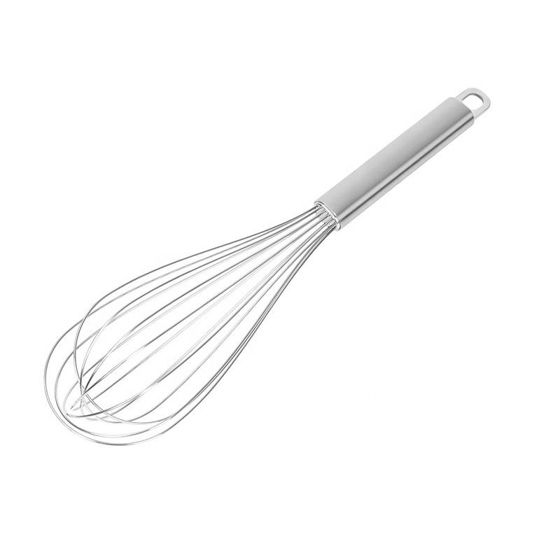 premium Collection 32 cm Manual Stainless Steel Egg Whisk for Whipping Baking or Cooking