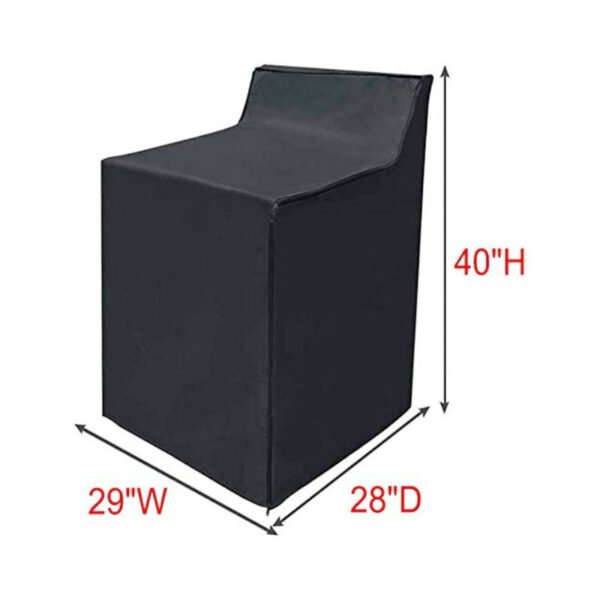 Dustproof Waterproof Laundry Covers Portable Washer and Dryer Covers Washing Machine Cover - Image 4