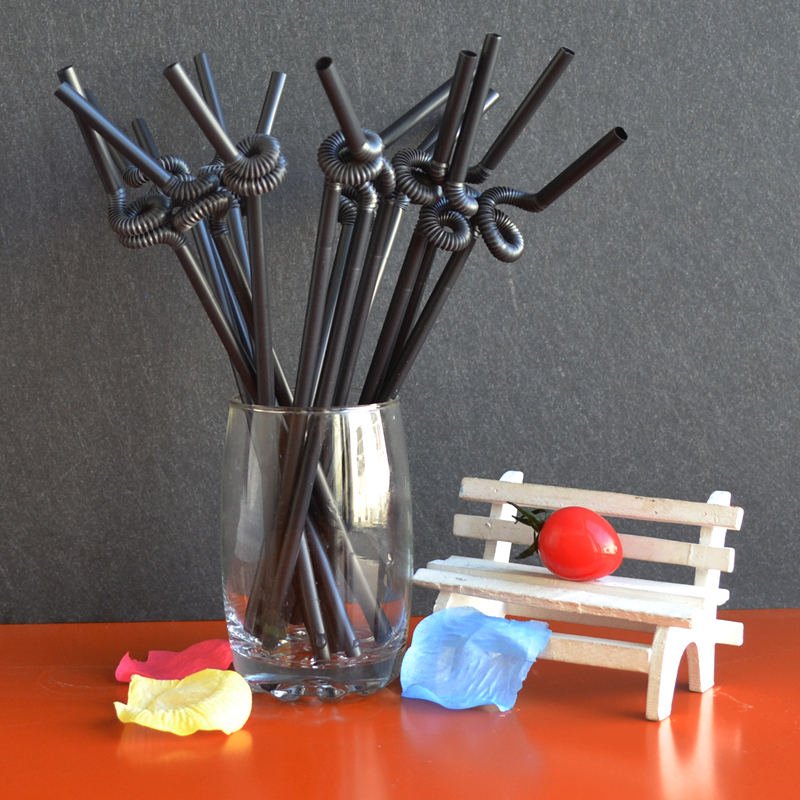 Bendable PP Straw Colorful Art Bend Coffee Boba Tea Food Grade Individually Wrapped Beverage Disposable PP Straw - Image 4