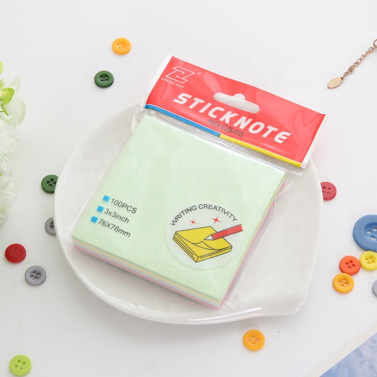 Cute Creative Fresh Color Folding Memo Pad Sticky Note Notepad for Hand Account - Image 6