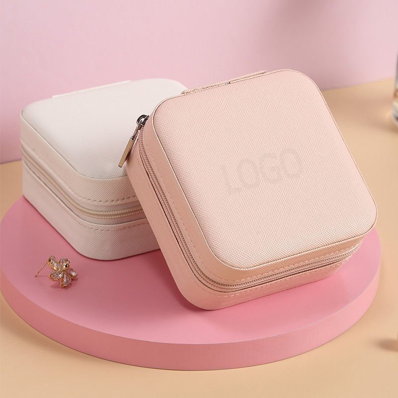 Jewellery Travel Case Portable Ring Earring Necklace Storage Organizer Custom Pu Leather Small Mini Jewelry Boxes - Image 3