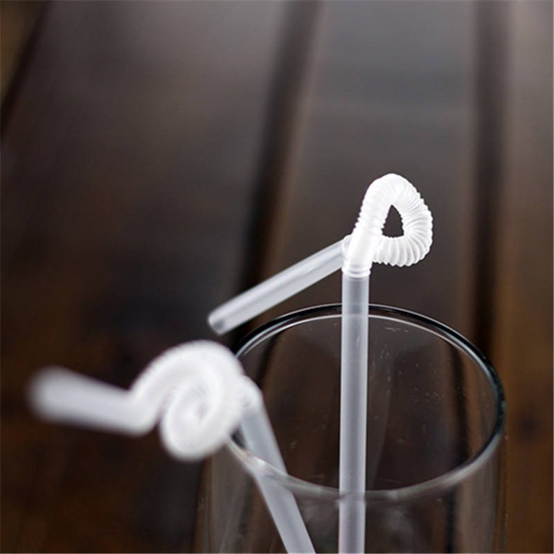 Bendable PP Straw Colorful Art Bend Coffee Boba Tea Food Grade Individually Wrapped Beverage Disposable PP Straw - Image 5