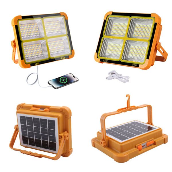 Outdoor Best Rechargeable IP65 Camping Solar Lamp With Power Bank Portable USB Solar Power LED Emergency Camping Lights