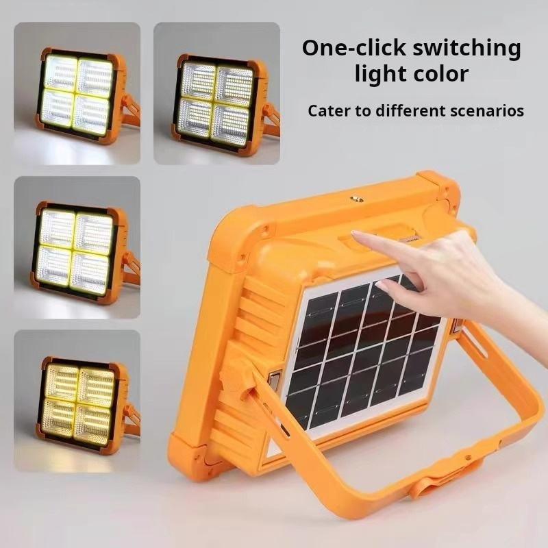 Outdoor Best Rechargeable IP65 Camping Solar Lamp With Power Bank Portable USB Solar Power LED Emergency Camping Lights - Image 5
