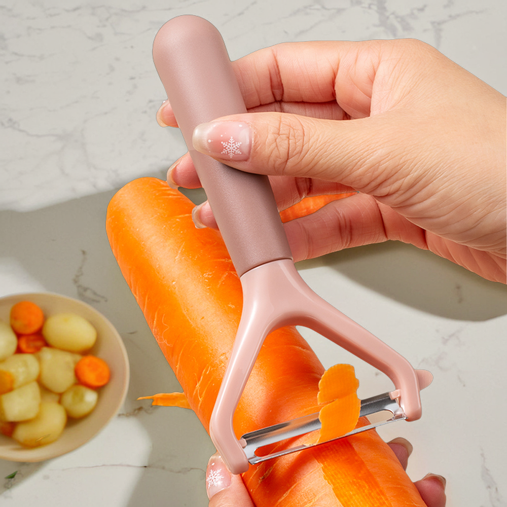 Household Peeler Stainless Steel Fruit and Potato Peeler Shaving and Planing Knife Melon and Fruit Multi-functional Peeler - Image 4