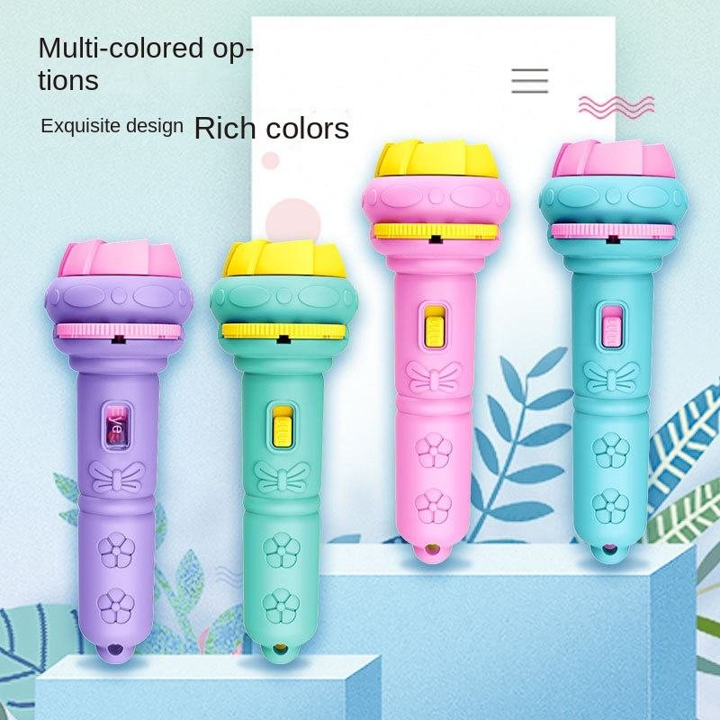 Children's Early Education Projector Slide Machine Bedtime Toys Kids Birthday Gift Luminous Flashlight - Image 5