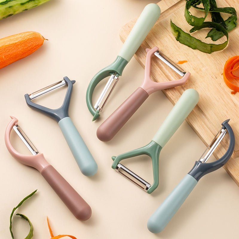 Household Peeler Stainless Steel Fruit and Potato Peeler Shaving and Planing Knife Melon and Fruit Multi-functional Peeler - Image 2