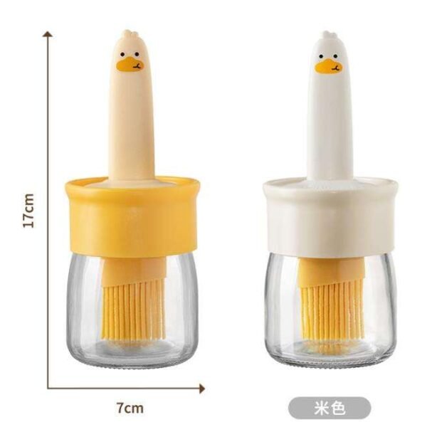 Silicone Oil Brush Wholesale Food Grade with Bottle Household Kitchen High Temperature Pancakes Barbecue Baking One Oil Brush