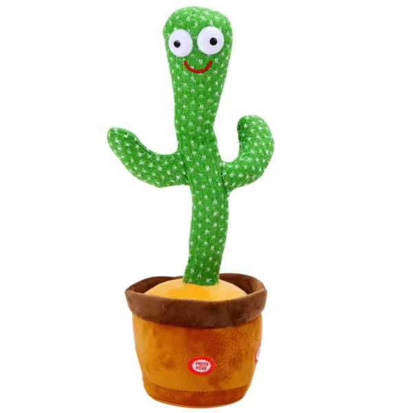 Dancing Cactus Talking Toy, Cactus Plush Toy, Wriggle & Singing Recording Repeat What You Say Funny Education Toys for Babies Children Playing(Cactus Toy)