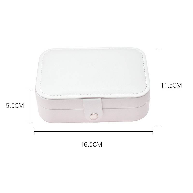 Jewellery Travel Case Portable Ring Earring Necklace Storage Organizer Custom Pu Leather Small Mini Jewelry Boxes - Image 7